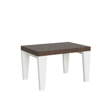 Spimbo Mix table - Extendable table 90x130/234 cm Spimbo Mix White Ash top - Walnut legs