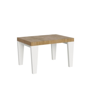 Spimbo Mix table - Extendable table 90x130/234 cm Spimbo Mix White Ash top - Walnut legs