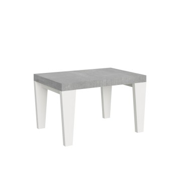 Spimbo Mix table - Extendable table 90x130/234 cm Spimbo Mix White Ash top - Walnut legs