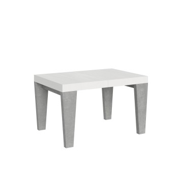 Spimbo Mix table - Extendable table 90x130/234 cm Spimbo Mix White Ash top - Walnut legs