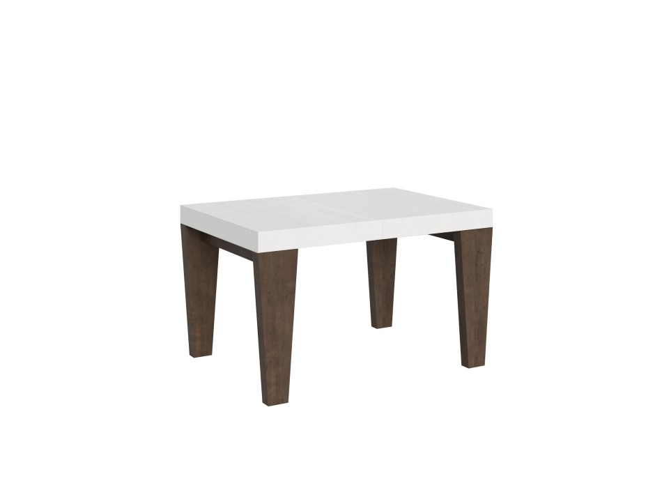 Spimbo Mix table - Extendable table 90x130/234 cm Spimbo Mix White Ash top - Walnut legs