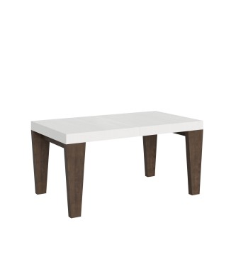 Spimbo Mix table - Extendable table 90x160/264 cm Spimbo Mix White Ash top - Walnut legs