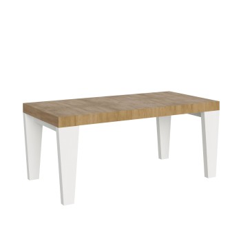 Spimbo Mix table - Extendable table 90x180/284 cm Spimbo Mix White Ash top - Walnut legs