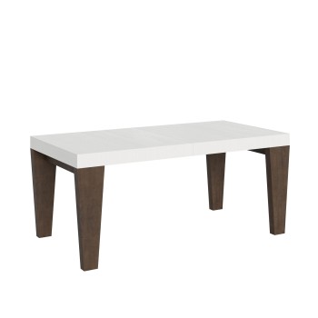 Spimbo Mix table - Extendable table 90x180/284 cm Spimbo Mix White Ash top - Walnut legs