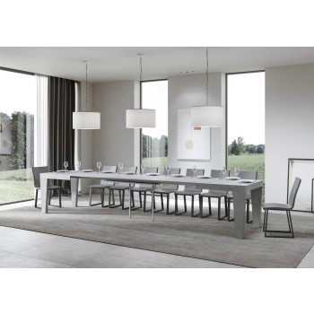 Spimbo Table - Extendable table 90x130/390 cm Spimbo White Ash