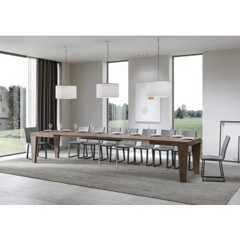 Spimbo Table - Extendable table 90x130/390 cm Spimbo White Ash