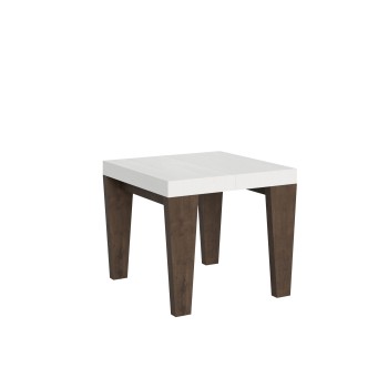 Spimbo Table - Extendable table 90x90/246 cm Spimbo White Ash