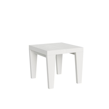 Spimbo Table - Extendable table 90x90/246 cm Spimbo White Ash