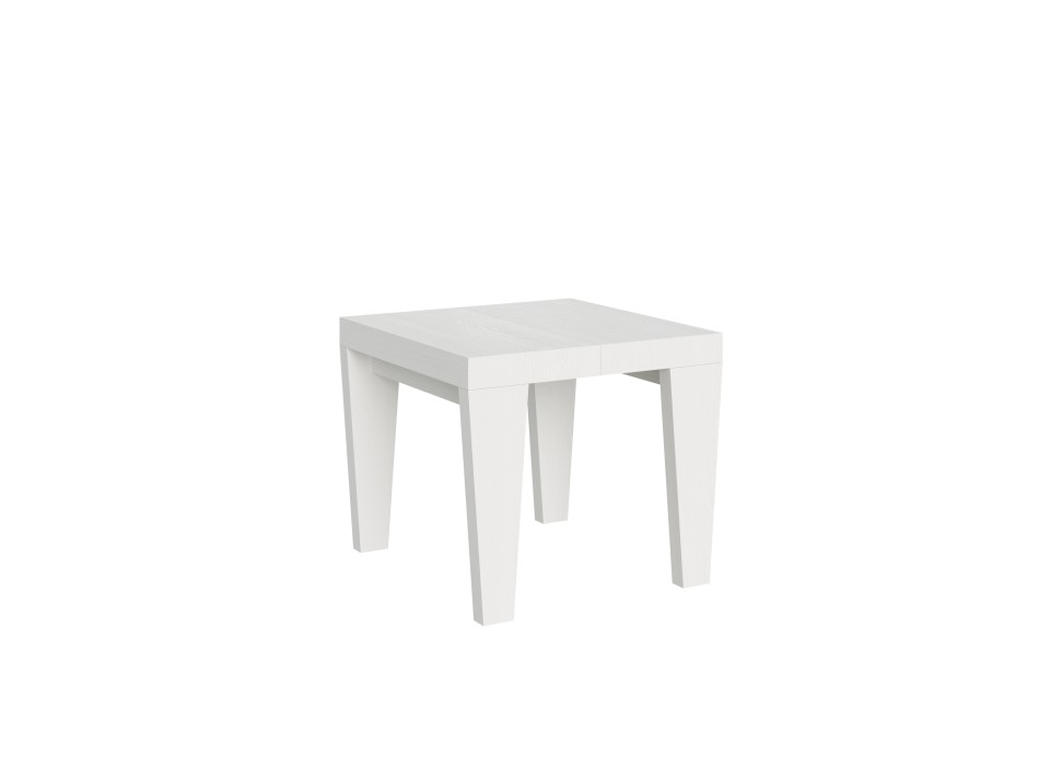 Spimbo Table - Extendable table 90x90/246 cm Spimbo White Ash