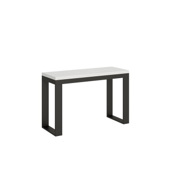 Tecno Double Table - Opening table 120/200x45/90 cm Tecno Double Oak Nature Anthracite frame