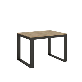 Tecno Evolution table - Extendable table 90x120/224 cm Tecno Evolution White Ash Anthracite frame