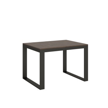 Tecno Evolution table - Extendable table 90x120/380 cm Tecno Evolution White Ash Anthracite frame