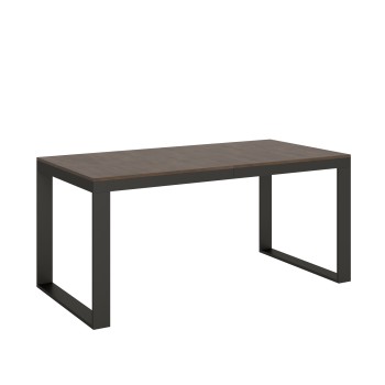 Tecno Evolution table - Extendable table 90x180/284 cm Tecno Evolution White Ash Anthracite frame