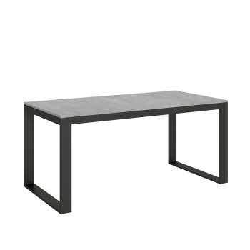 Tecno Evolution table - Extendable table 90x180/284 cm Tecno Evolution White Ash Anthracite frame