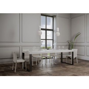 Tecno Premium Table - Extendable table 90x120/224 cm Tecno Premium White Ash