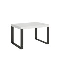 Extendable table 120x90/224 cm Tecno Premium Anthracite frame