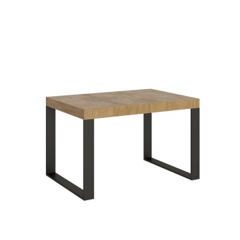 Tecno Premium Table - Extendable table 90x130/234 cm Tecno Premium White Ash Anthracite frame