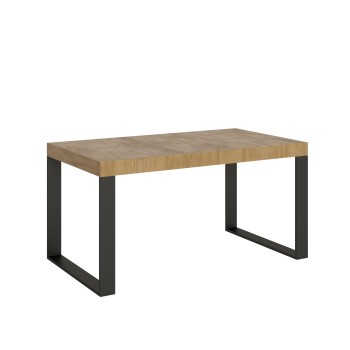 Tecno Premium Table - Extendable table 90x160/264 cm Tecno Premium White Ash Anthracite frame