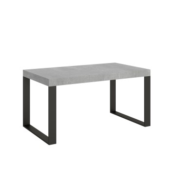 Tecno Premium Table - Extendable table 90x160/420 cm Tecno Premium White Ash Anthracite frame