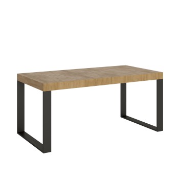 Tecno Premium Table - Extendable table 90x180/284 cm Tecno Premium White Ash Anthracite frame