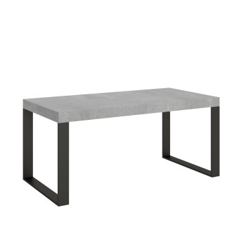 Tecno Premium Table - Extendable table 90x180/284 cm Tecno Premium White Ash Anthracite frame