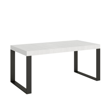 Tecno Premium Table - Extendable table 90x180/284 cm Tecno Premium White Ash Anthracite frame