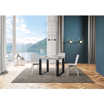 Tecno Premium Table - Extendable table 90x90/246 cm Tecno Premium White Ash