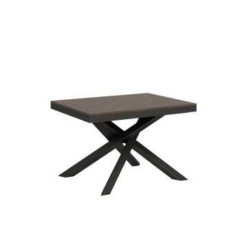 Volantis Evolution table Anthracite frame - Extendable table 90x120/224 cm Volantis Evolution White Ash Anthracite frame