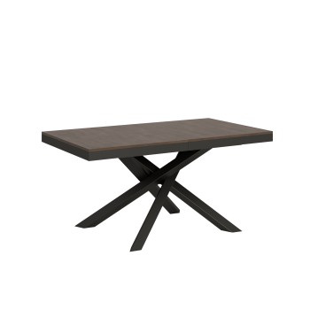 Volantis Evolution table Anthracite frame - Extendable table 90x160/264 cm Volantis Evolution White Ash Anthracite frame