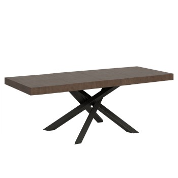 Volantis Premium table Anthracite frame - Extendable table 90x160/264 cm Volantis Premium White Ash Anthracite frame