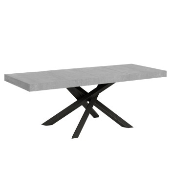 Volantis Premium table Anthracite frame - Extendable table 90x180/284 cm Volantis Premium White Ash Anthracite frame