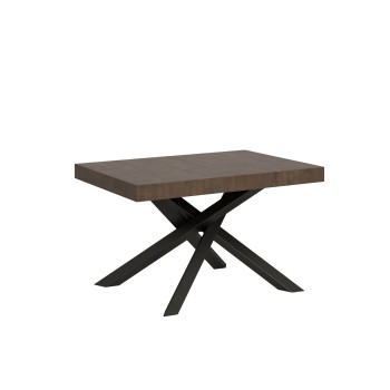 Volantis table Anthracite frame - Extendable table 90x120/224 cm Volantis White Ash Anthracite frame