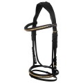 ENGLISH BRIDLE WITH CLINCHER AND RUBBER REINS