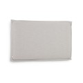 Tanit headboard with removable cover in linen 106x186