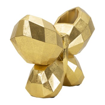 BUTTERFLY GOLD VASE