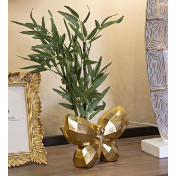 BUTTERFLY GOLD VASE