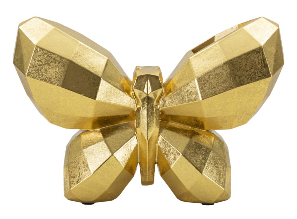 BUTTERFLY GOLD VASE