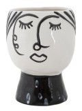 POT FACE VASE