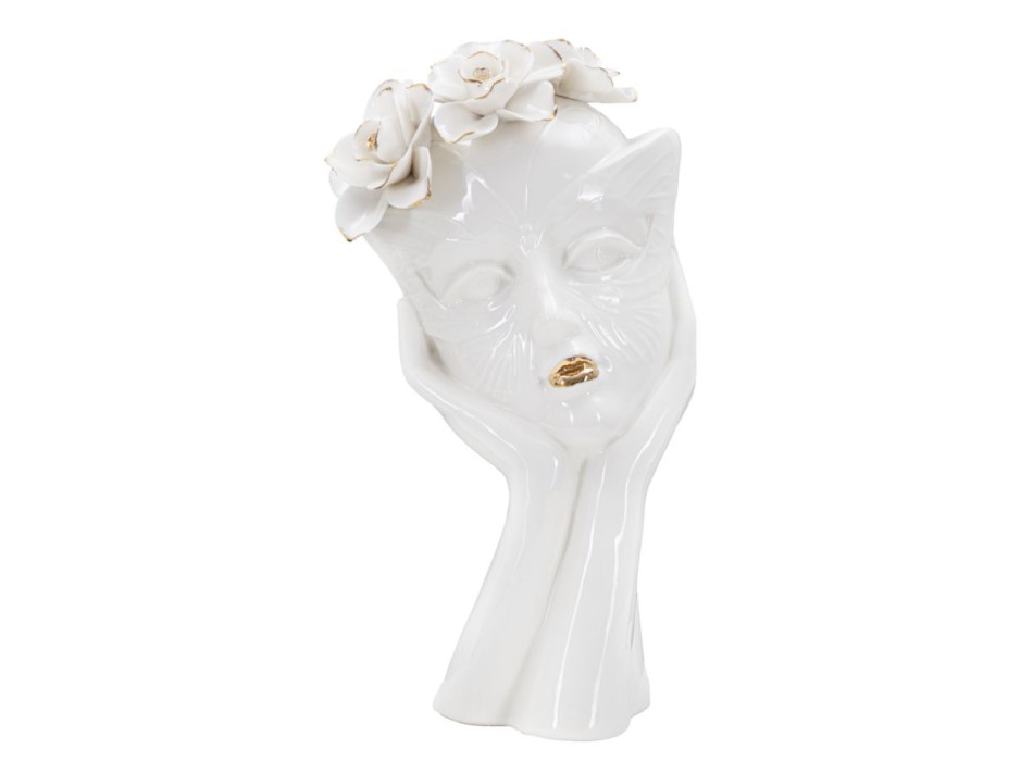 WOMAN MASK VASE