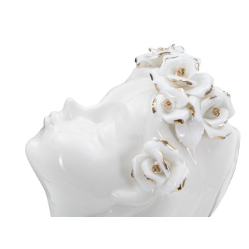 YOUNG LADY ROSES VASE