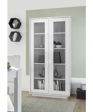 Showcase 2 doors ICE 92x179x43 cm